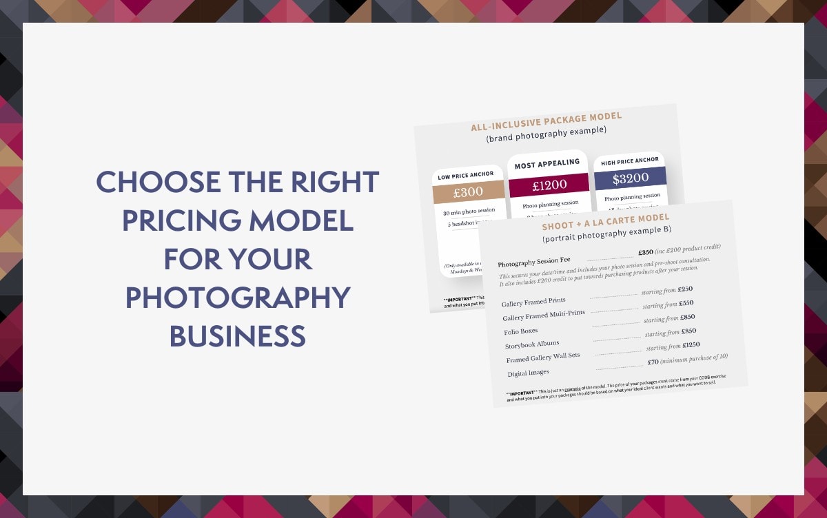 Image titled: choose the right pricing model for your photography business